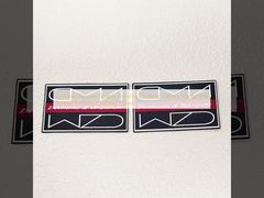 Haltbare Siebdruck-Kleidungsetiketten Lebendige Tinten-Siebdruck-Kleidungsetiketten