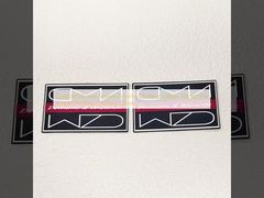 Haltbare Siebdruck-Kleidungsetiketten Lebendige Tinten-Siebdruck-Kleidungsetiketten