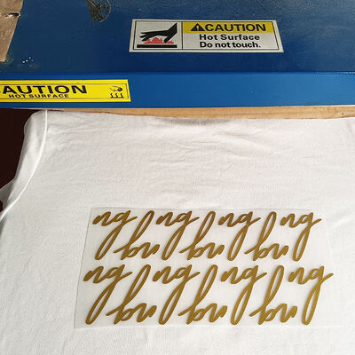 Ironing Stickers Clothing Application T-shirt Appliques Thermal Press Fashion Trend Letter Patch Silicone Transfer Printing