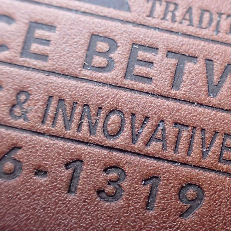 Factory Custom Leather Badges Debossed Design Sew on Leather Convex Concave Leather Patches Iron on Clothing Labels