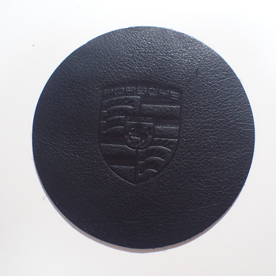 Heißes stempelndes echtes Lederflicken prägte kundenspezifischen Logo Washable