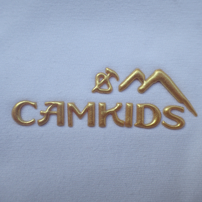 3D prägte Logo Iron On Badge Clothes-Hut-Gummisilikon-Wärmeübertragung