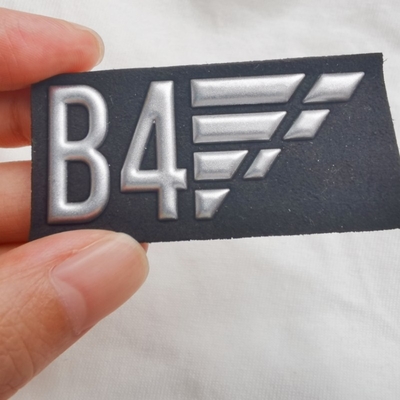Kundenspezifisches Logo 3D Eisen auf Flecken, kleidet reflektierenden TPU-Ausweis
