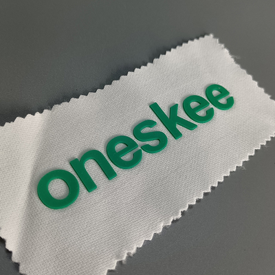 Custom Luxus Kleidung 3D Silikon Logos Hohe Dichte Weiches Eisen auf Wärmeübertragung Patches für T-Shirt