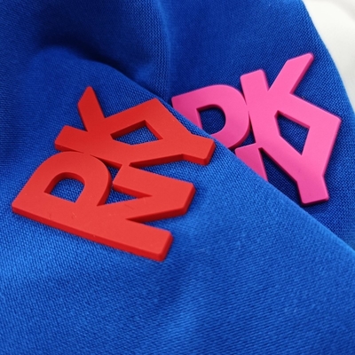 3D-Wärmeübertragungs-Aufkleber Weiches Silikon-Pflaster für Kleidung
