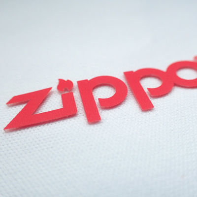 3D etikettiert weiche Kleidung des Logo-0.6mm Aufkleber für Kleid