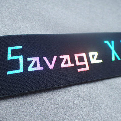 Bunter Logo Nylon 5cm druckte elastisches Band