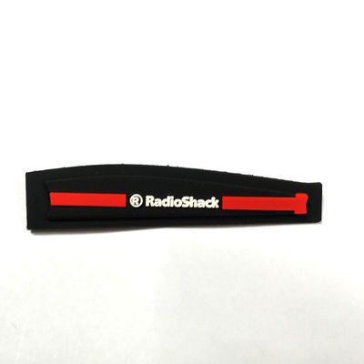 Silikon-Ausweis der Dekorations-3D Logo Rubber Clothing Labels Plastic für T-Shirt