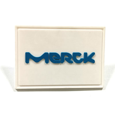 3D personifiziertes Logo Sewing Printed PVC bessert prägeartige Silikon-Ausweise aus