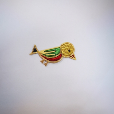 Galvanisierungsvogel-Stickerei-Flecken für Kleid und persönliche Verzierung